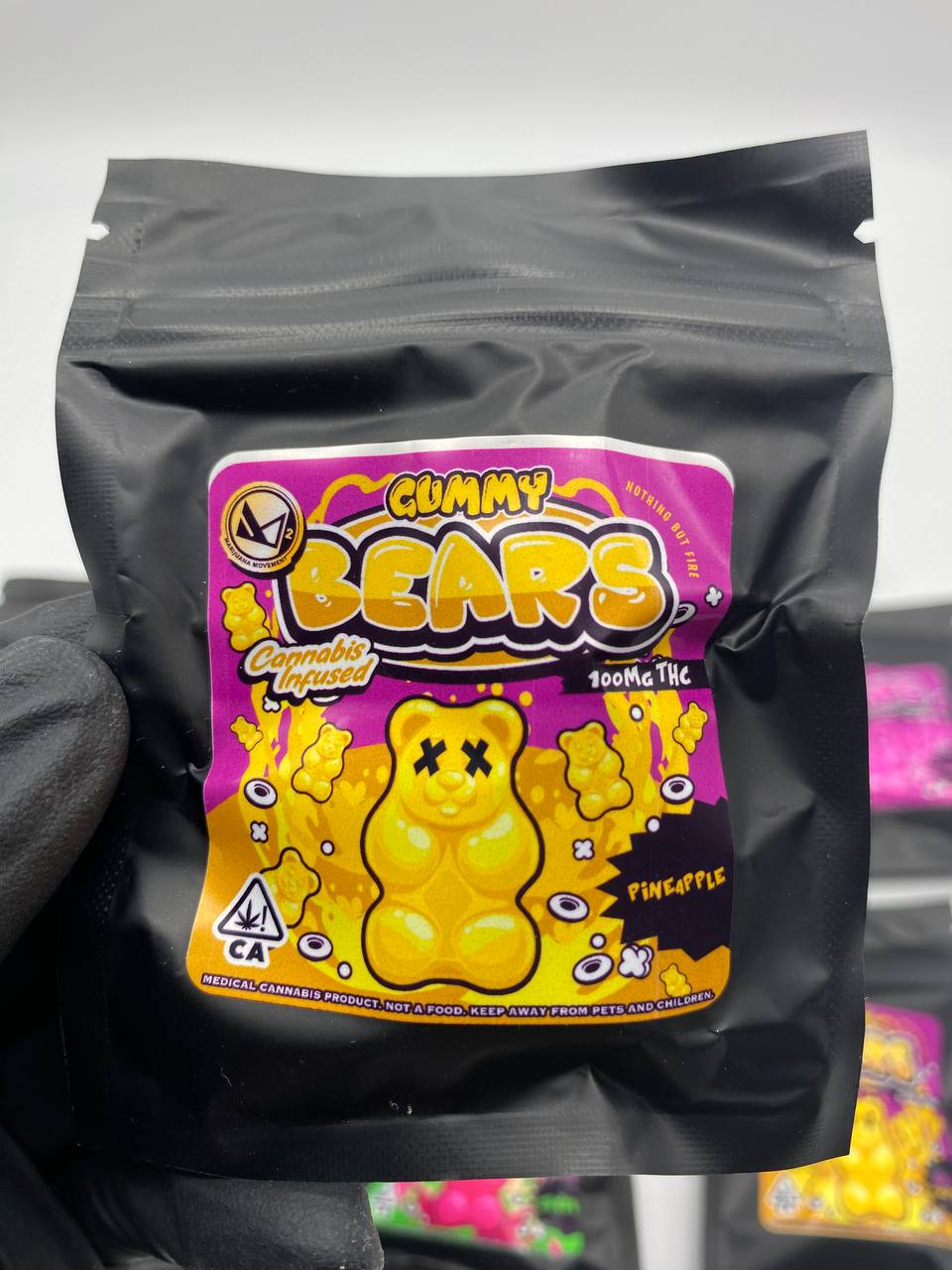Gummy Bear Edibles 100mg