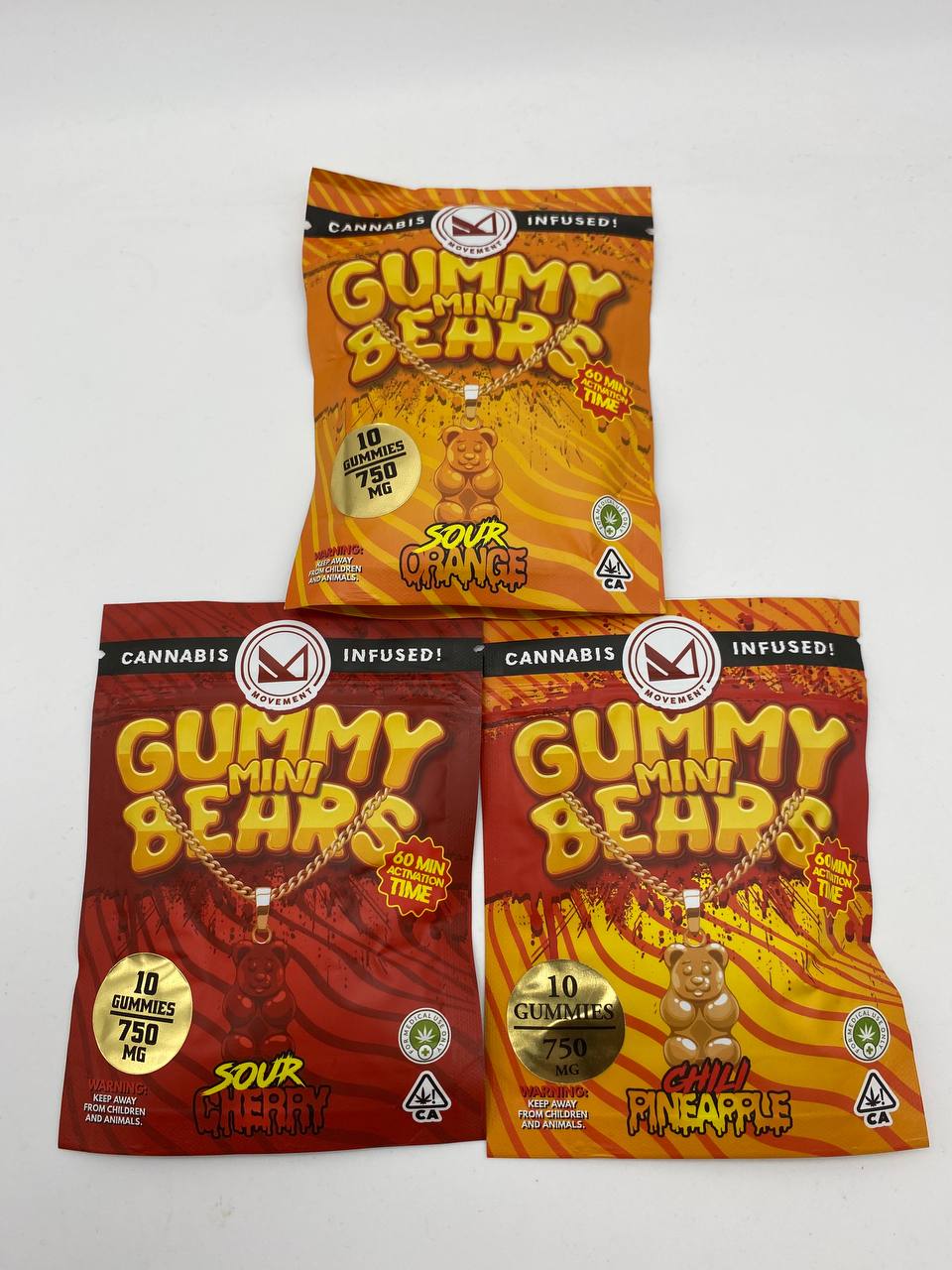 Mini Gummy Bears 750mg