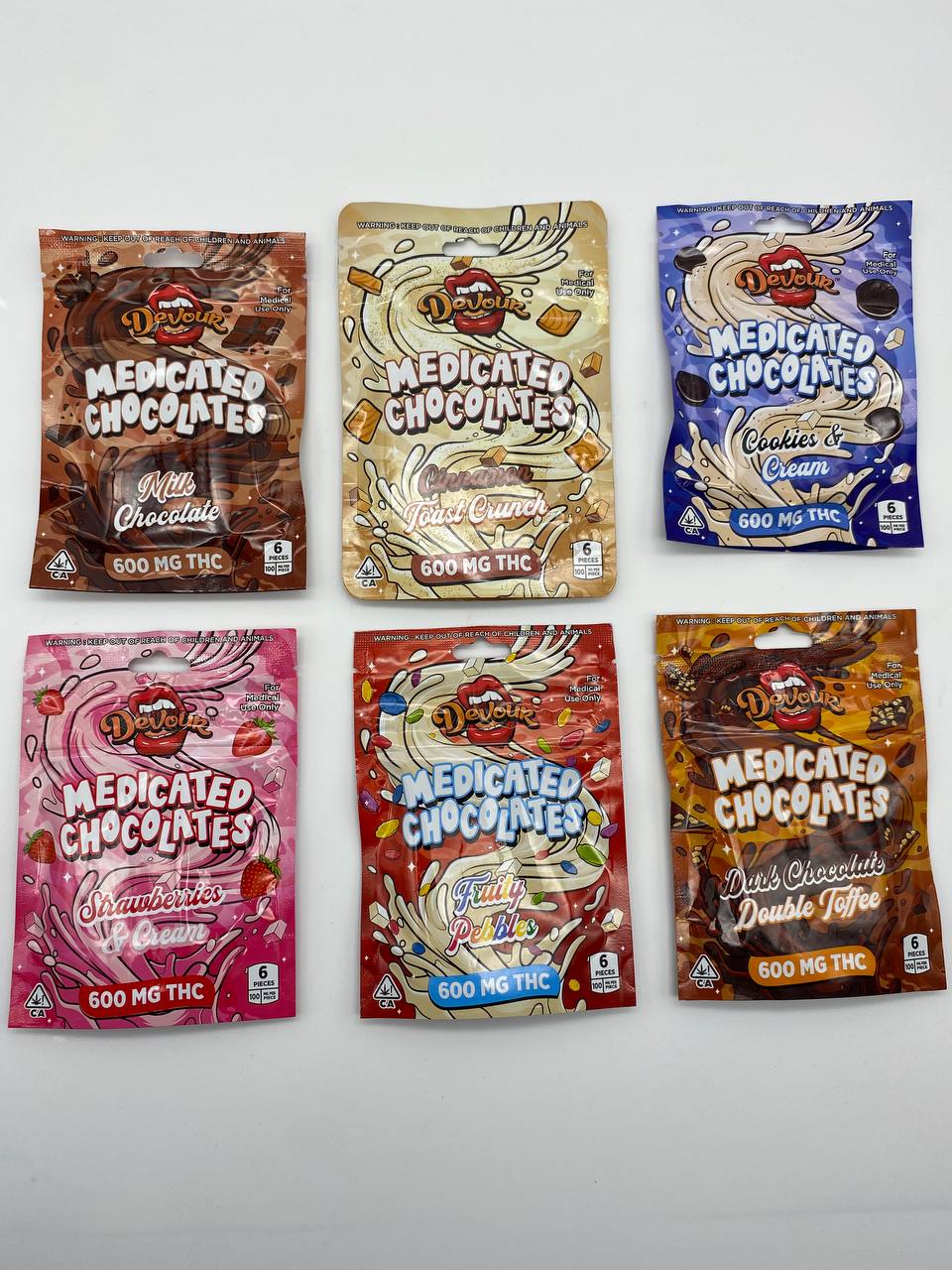 Devour Medicated Chocolate 600mg