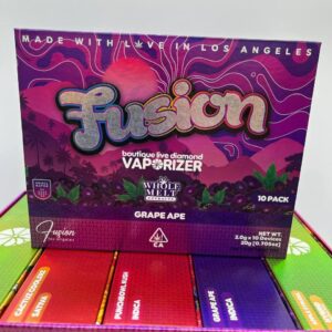 Alternative view of Fusion x Wholemelt Collab 2g Live Diamond Disposables