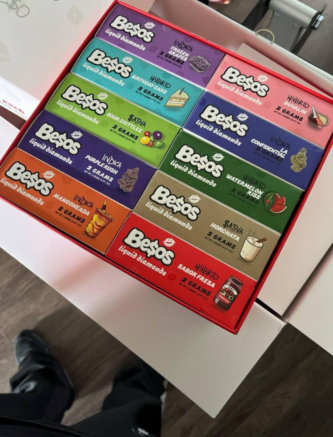 Besos Disposable Vape | Buy Besos 2G Vape | Besos 2g Disposable Flavors