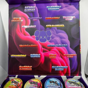 Alternative view of Kaws Moon Rocks Box