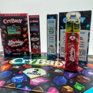 Alternative view of Crybaby 2G Live Resin + Liquid Diamonds