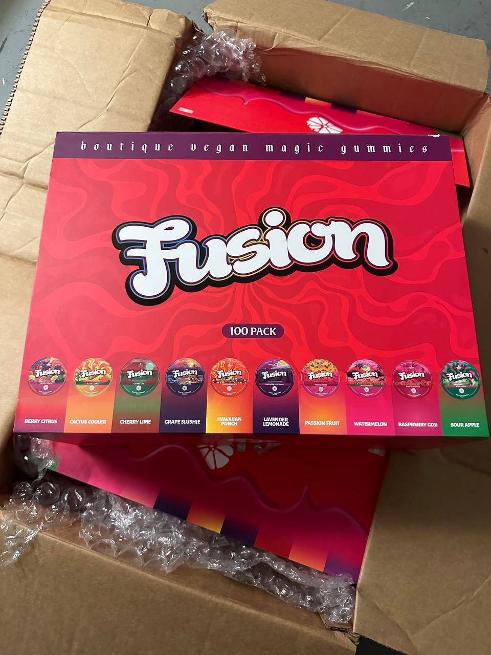 Fusion Vegan Infused Gummies